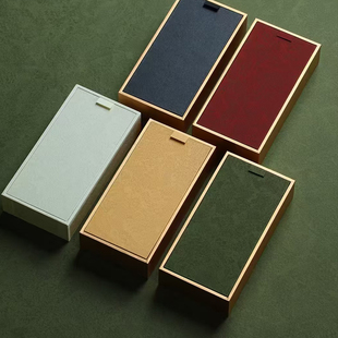 言格素面可uv定制茶叶礼盒空盒岩茶肉桂大红袍白豪银针伴手礼盒