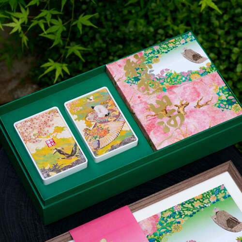 端午节高档国潮茶叶粽子礼盒套装空盒红茶绿茶通用单层礼盒包装