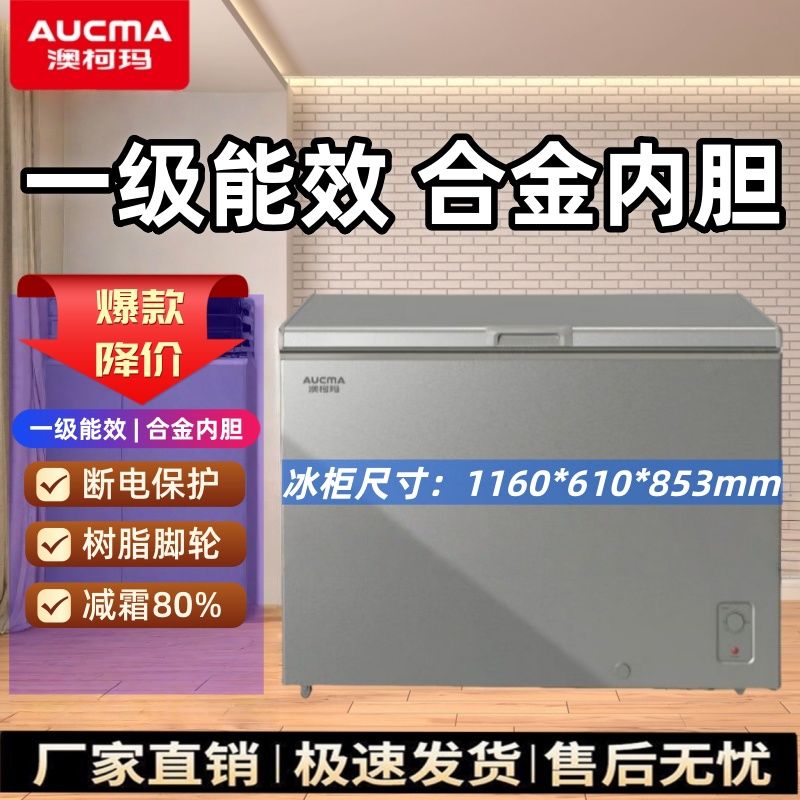 澳柯玛309L大容量冷暖转换冰柜