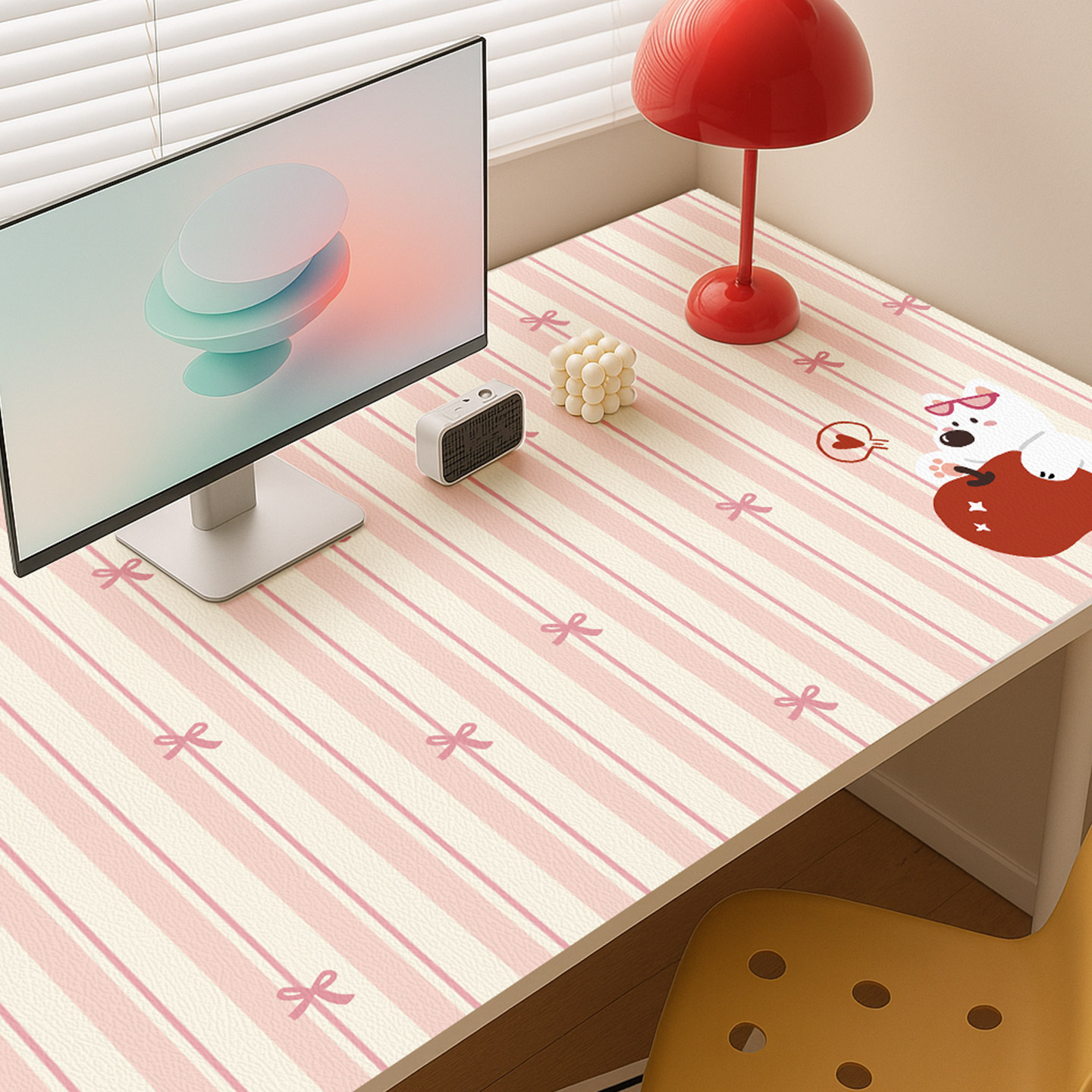 儿童写字台桌垫书桌学生学习桌面保护垫护眼垫子卡通小熊皮革桌布,居家布艺,桌布,淘宝优惠券,粉丝福利购,淘宝优惠卷