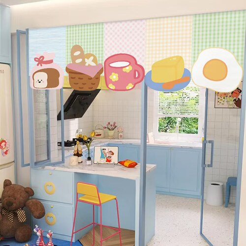 【原版正品】棉的生活异形旗帘