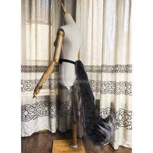 绝区零 叶释渊cosplay尾巴狐狸尾巴狼尾cos纹身贴