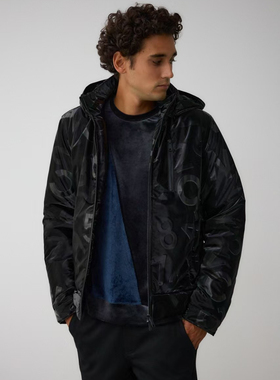 日单潮牌AZUL新款3d立体面料夹克棉服男女同款