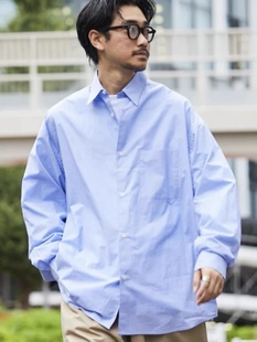 四季 衬衣男女同款 store全棉精梳棉纯色简约长袖 日单潮牌freaks