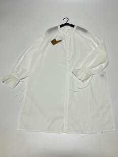 日单女士全棉休闲杨柳布长袖 连衣裙防晒衣