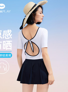 AquaPlay连体泳衣女显瘦性感泳装