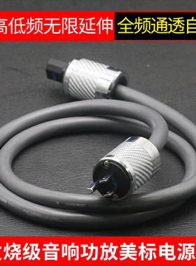 原装英国 灰武士Grey Knight DCDS 3.0 发烧级音响前级功放电源线