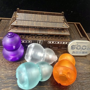 Mini葫芦推牌密集啪啪币手指尖陀螺解压玩具磁力转子摆件车载把玩