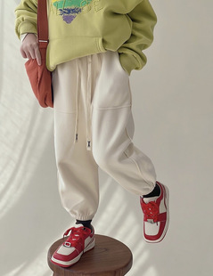 纳米黑科技儿童七级防风裤 550g高克重三防复合面料双面超软加厚