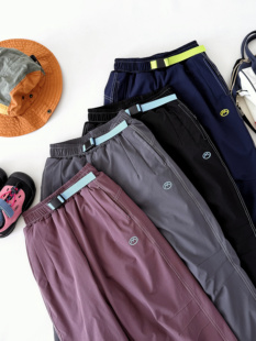 轻暖小软壳夹棉直筒裤三防羽绒棉裤2025新款男童女童秋冬款冲锋裤