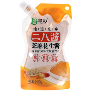 丰彩老北京二八酱芝麻花生酱麻辣烫料包拌面酱火锅蘸料热干面酱料