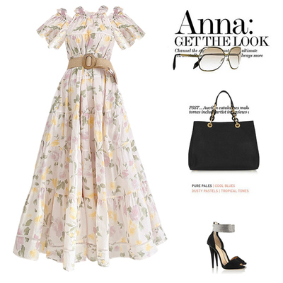 大码蛋糕仙女裙宽松长裙洋气显瘦