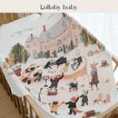 lullabybaby婴儿浴巾六层纱布浴巾新生儿童浴巾宝宝洗澡巾包被