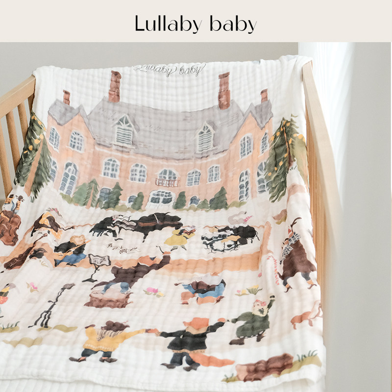 lullabybaby微瑕不退换！婴儿浴巾六层纱布浴巾儿童浴巾宝宝洗澡,婴童用品,浴巾,淘宝优惠券,粉丝福利购,淘宝优惠卷