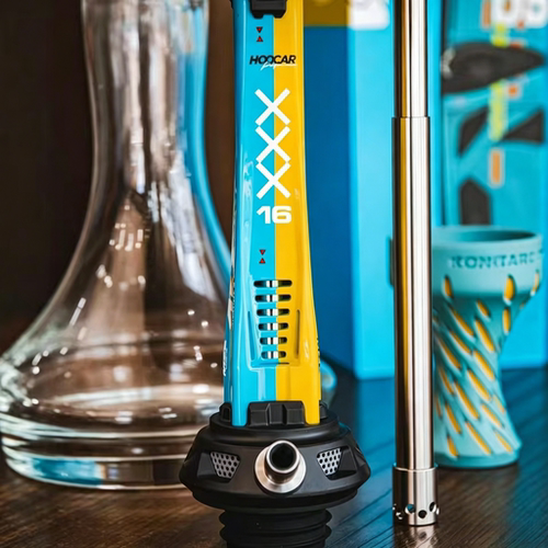 新款Amotion Valv赛车系列阿拉伯水烟 酒吧不锈钢单管水烟壶