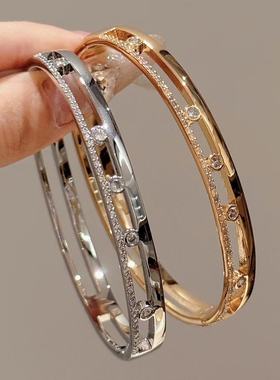 简约手镯跨境速卖通热销饰品法式轻奢高级感手环时尚小众百搭手镯