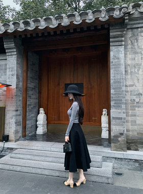 THE SWAN司凰轻奢 京式优雅 Ra1ph Laure*低调奢华老钱质感小黑裙