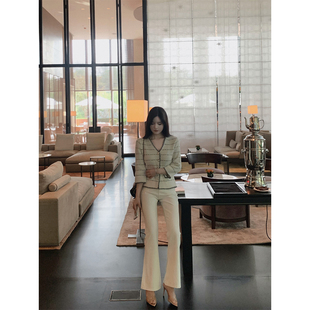 好版 型莫代尔休闲裤 冬季 THE 牛仔裤 长期主义 厚修身 SWAN司凰轻奢