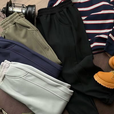 防风微防水男童三合一软壳裤