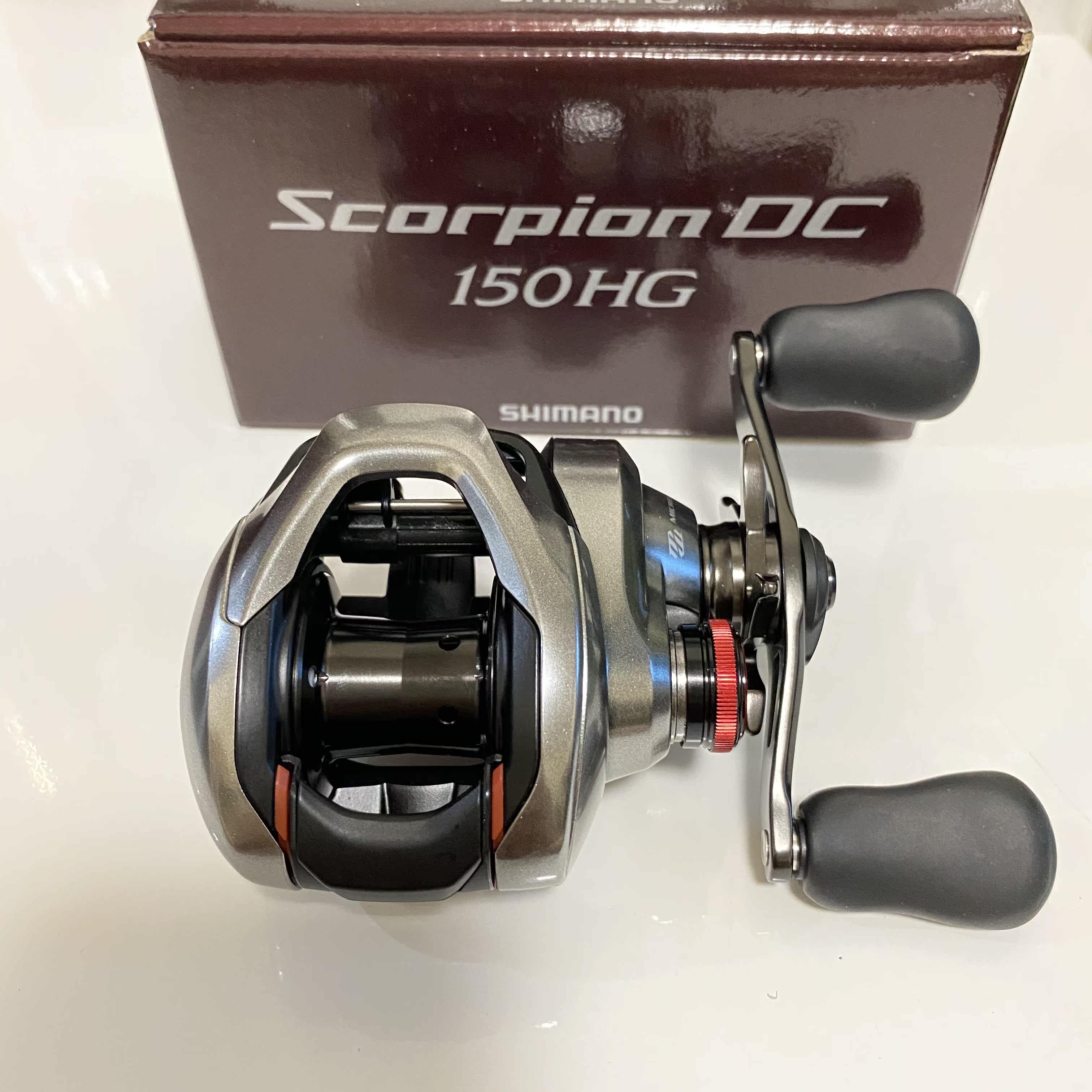 shimano禧玛诺21新款红蝎scorpion dc 远投路亚轮 水滴轮 鱼线轮