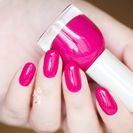 元气多巴胺糖果色 白兔奶昔Two-Moons油性指甲油免烤显白不可撕