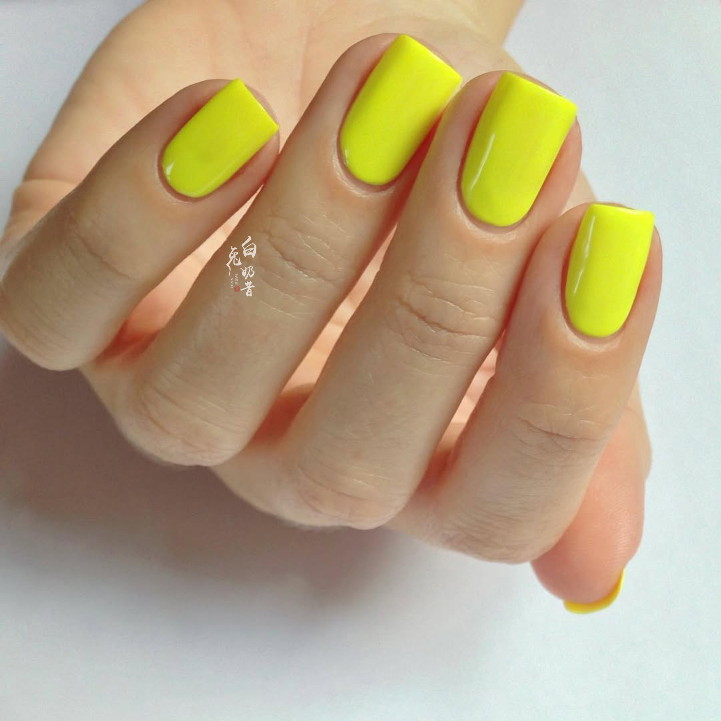 吸睛辣妹黄 俄罗斯dance legend指甲油STEP荧光黄多巴胺赛博朋克