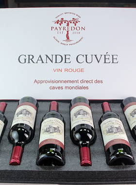 佩顿庄园法国原瓶原装进口红酒14度干红葡萄酒礼盒装整箱6支装
