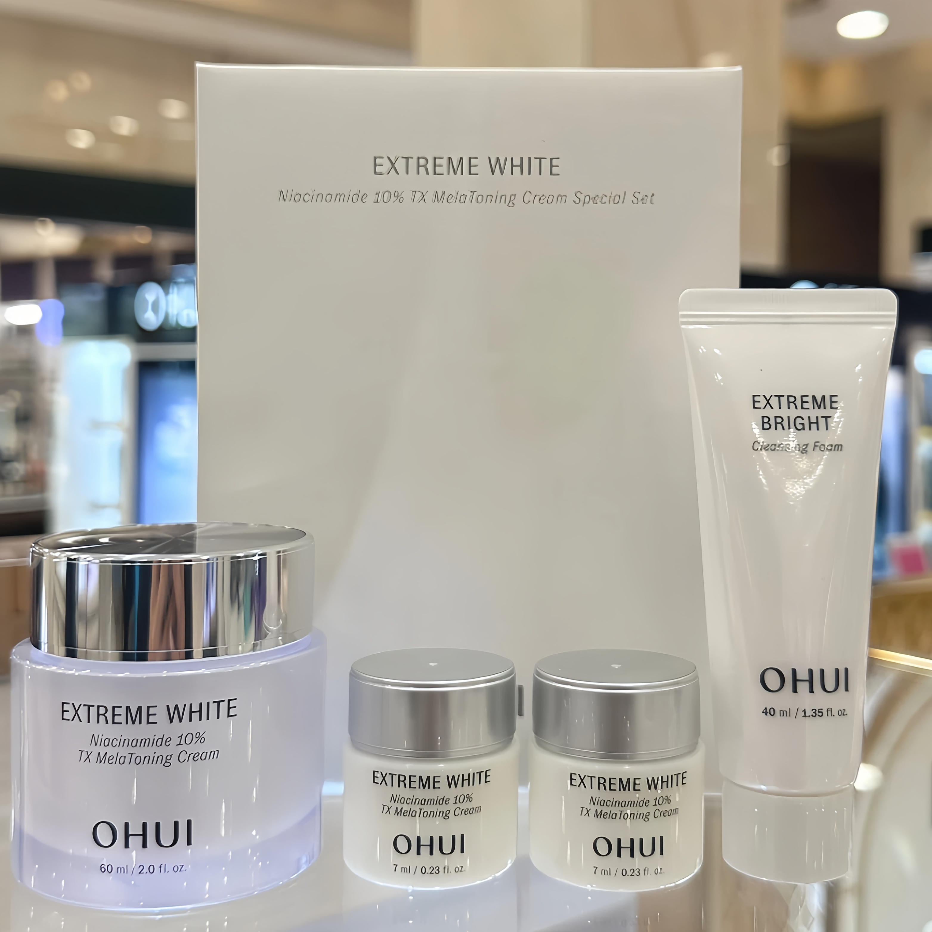 OHUI欧蕙欧惠晶致莹白烟酰胺面霜60ml保湿修护均匀肤色韩国代购