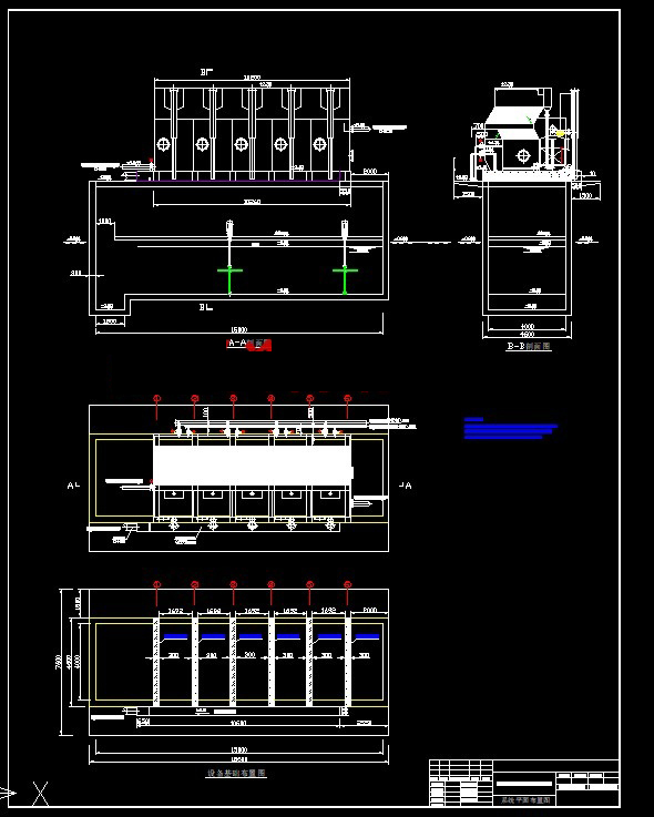 全自动净水器纯净水100t／h一体化处理装置净水处理设备CAD图纸