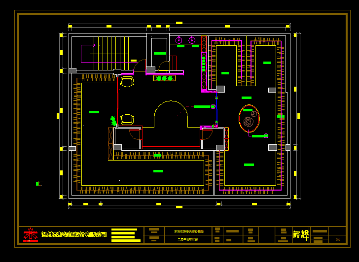 婚纱摄影楼全套cad施工图详细节点图纸影楼平面大厅工作室设计