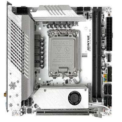 精粤B760I Snow Dream D5主板双M.2 2.5G网卡1700针12代13代14代