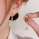 气质高级感耳环2026新款 耳圈小众设计耳钉流苏耳扣洋气耳饰 女爆款