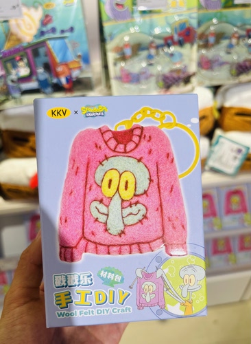 【KKV新品】海绵宝宝路人鱼章鱼哥文具笔/本/戳戳乐/贴纸/鼠标垫