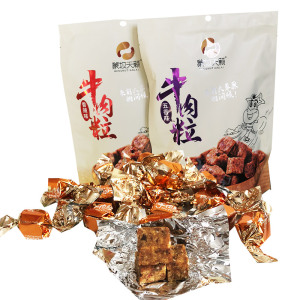 蒙牧天籁牛肉粒250g五香香辣孜然味肉类零食制品小吃美食内蒙特产