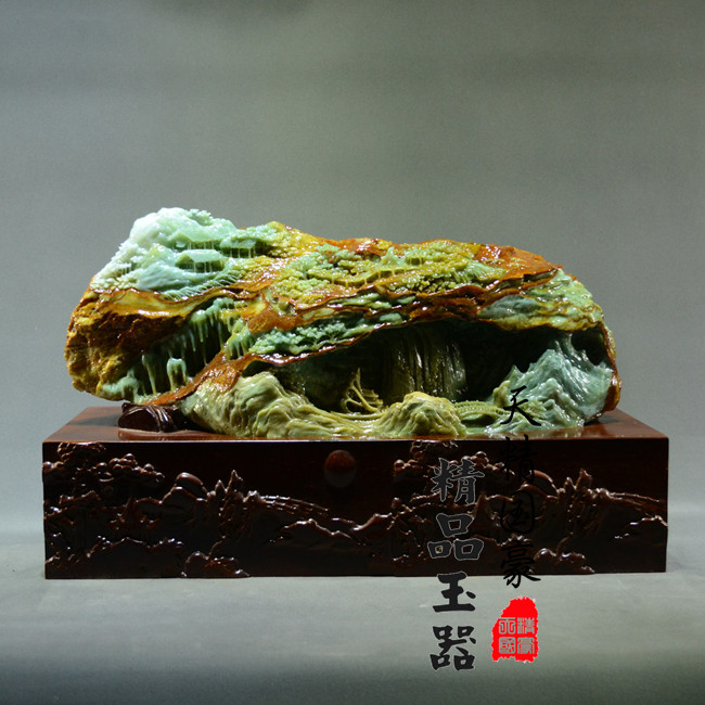 天精国豪新中式高档精品玉器摆件