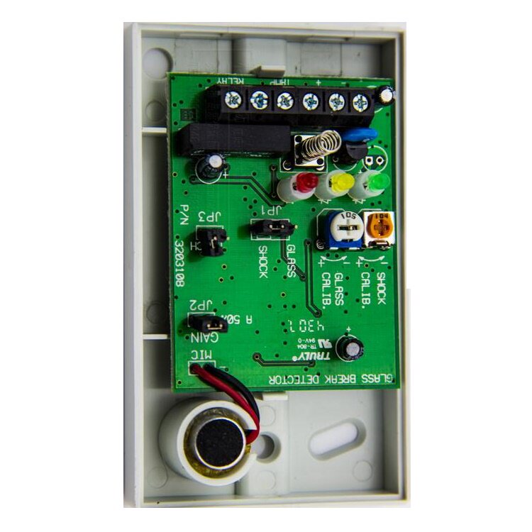 이스라엘 까마귀 유선 유리 파손 감지기 진동 감지기 유리 파손 진동 복합 감지기