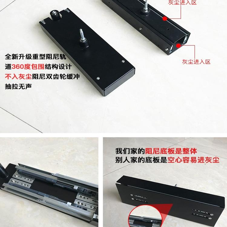 360度推拉式旋转升级轨道鞋架