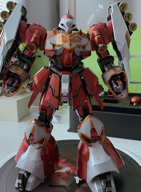 模动魂合金着色某班8819 8823 红鹦鹉 MG 乍得多加 绿鹦鹉 拼装