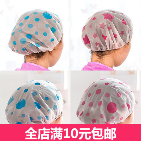 浴帽防水遮耳 成人女款头罩帽淋浴儿童长发韩版家用洗澡用发帽女|msdalam kategori keluarga/Alat Pembersihan peribadi, Peralatan pembersihan penjagaan diri, topi mandi - dari Buy2taobao.com untuk memberikan perkhidmatan ejen Taobao profesional membeli