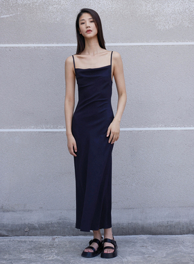 mytopbuyer/BNPS 两个长度/吊带裙连衣裙 古典绿和藏青色