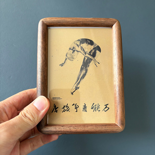 万能青年旅店周边桌面实木摆件小众高级感创意礼物