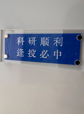 “科研顺利 逢投必中”科研人周边文创磁吸冰箱贴创意生日礼物
