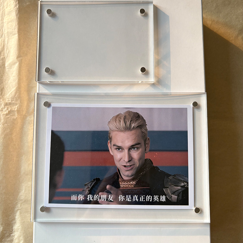 而你 我的朋友 你是真正的英雄 美剧黑袍纠察队周边 磁吸冰箱贴