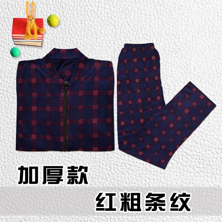 大男女成人中老年棉衣袄片棉裤片皮针织半人成品手工拉链包套装邮