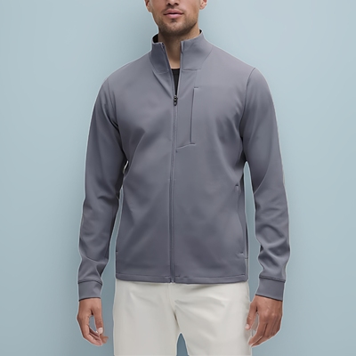 宝儿外贸lu平替秋款男士立领夹克