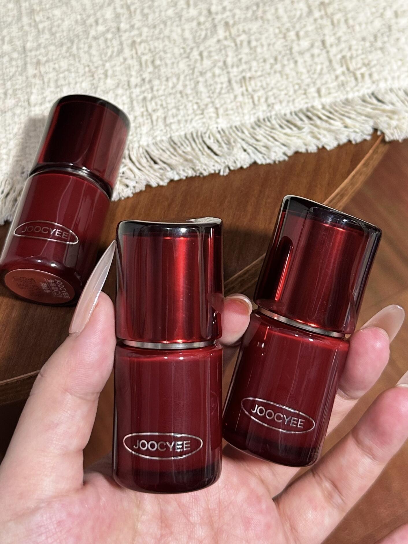 圣诞礼物！Joocyee酵色微醺多用霜唇泥唇釉口红腮红一体圣诞限定