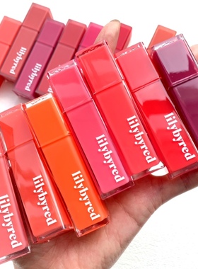 现货韩国 LilybyredBloody liar果汁唇釉糖浆染唇滋润水润 学生