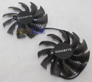 GIGABYTE技嘉 GTX960 双风扇PLA09215S12H 12V 0.55A显卡散热风扇