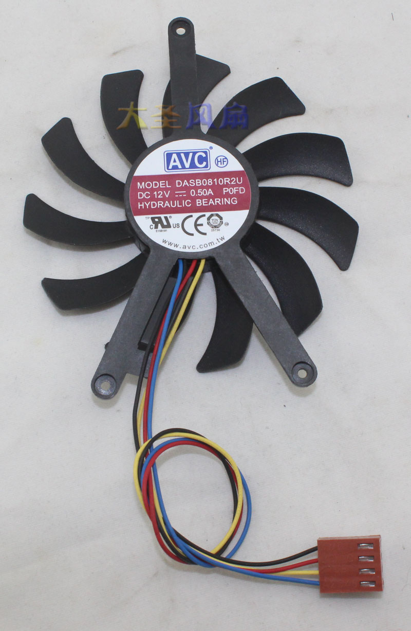 AVCDASB0810R2U显卡散热风扇