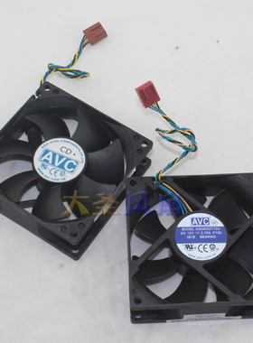 原装AVC 8CM I3/I5 4针静音CPU风扇 DS08025R12U DS08025T12U